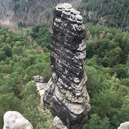 Bergblick Sächsische Schweiz Lejlighed *
